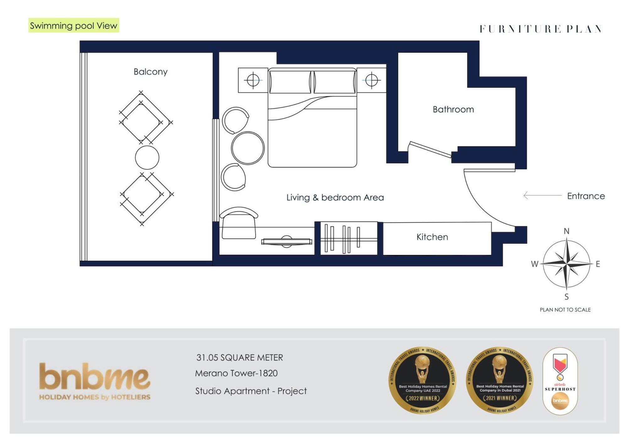 Bnbmehomes - Merano Tower Ντουμπάι Εξωτερικό φωτογραφία
